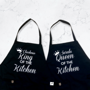 Aprons - Mr. and Mrs. - Crown