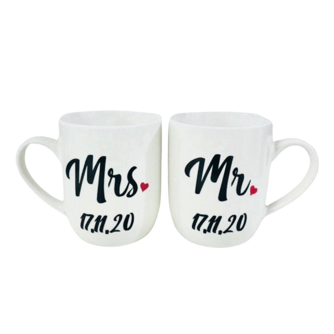 Couple Mug Set - Mr and Mrs