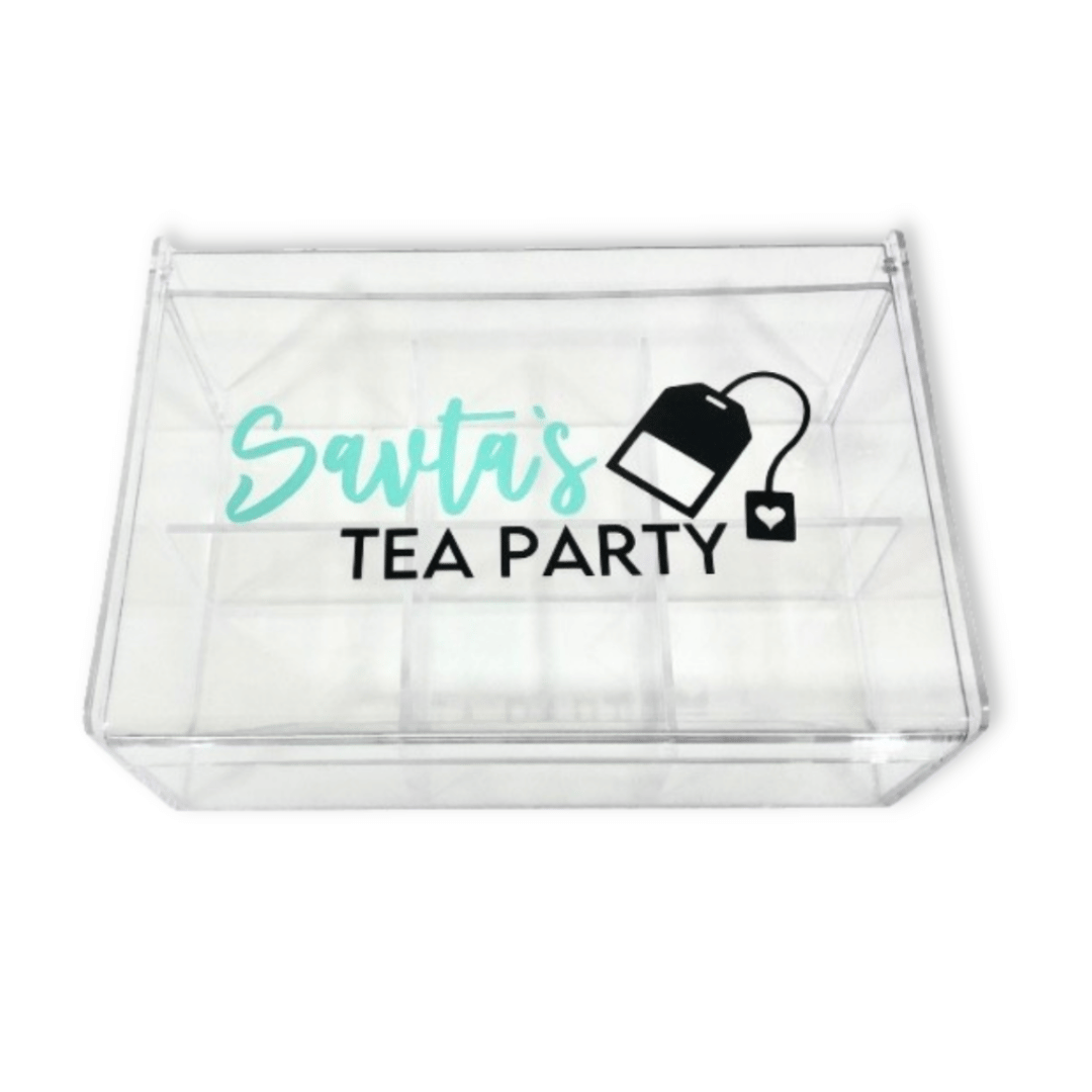 Acrylic Tea Organizer