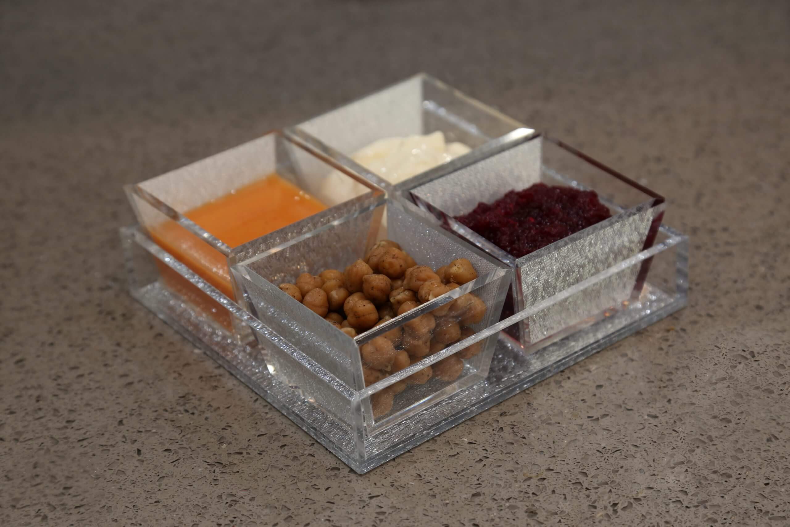 Large Marble Dip Dish with Magnetic Lid - Feldart - Image 10