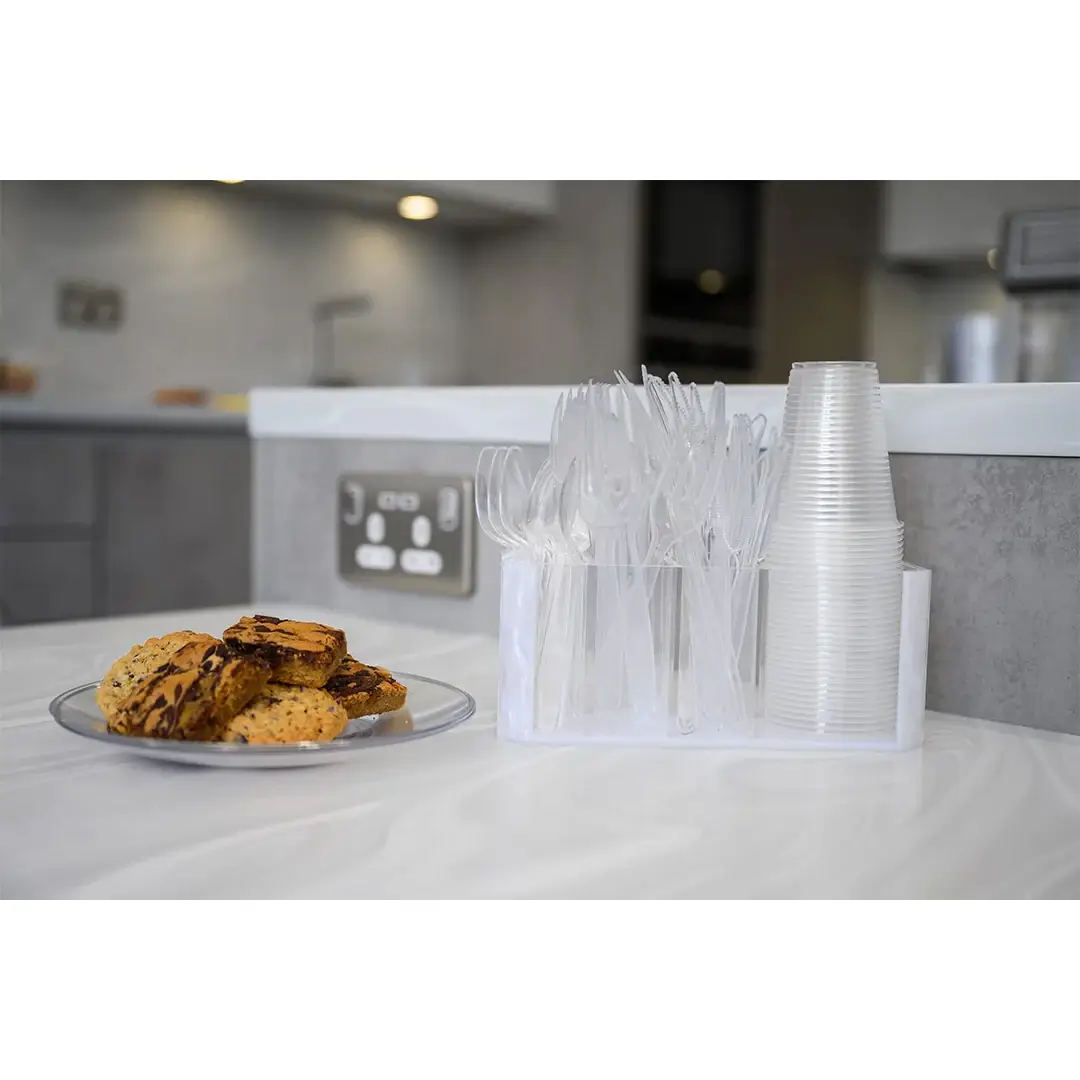 Lucite Cutlery Holder - Feldart - Image 3