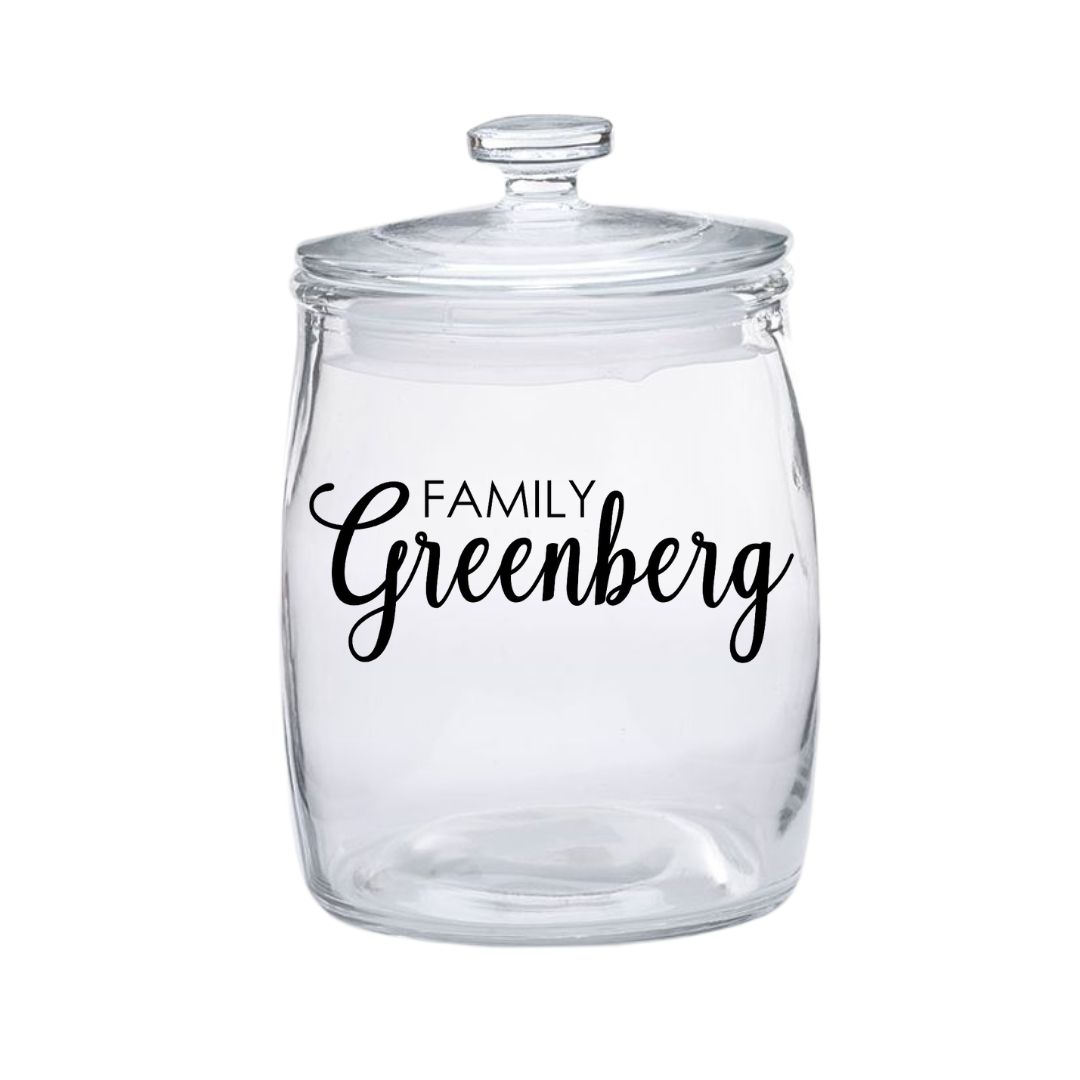 Cookie Jar - Family Name